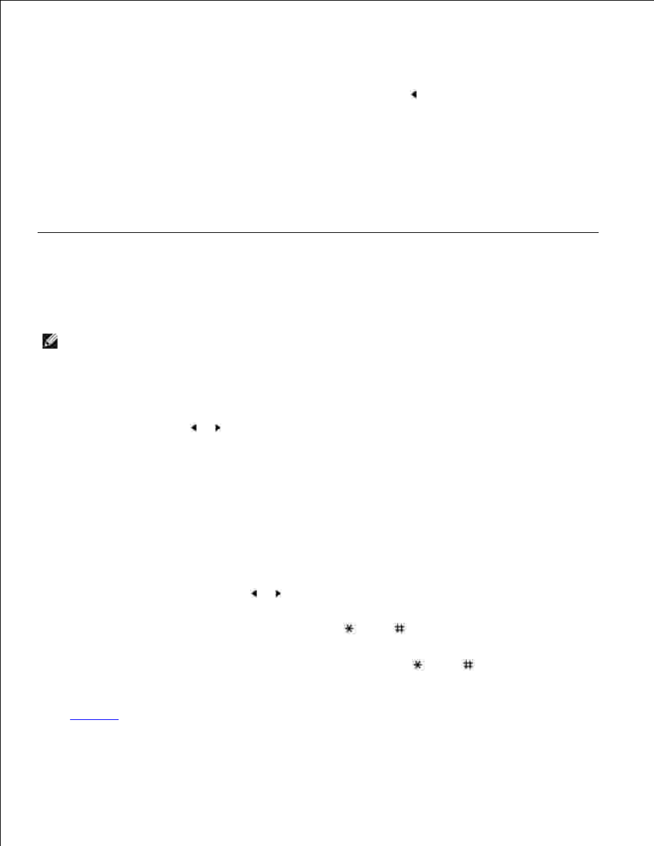 Setting the time and date, Changing numbers or names, Inserting a pause | Dell 1600n Multifunction Mono Laser Printer User Manual | Page 98 / 188
