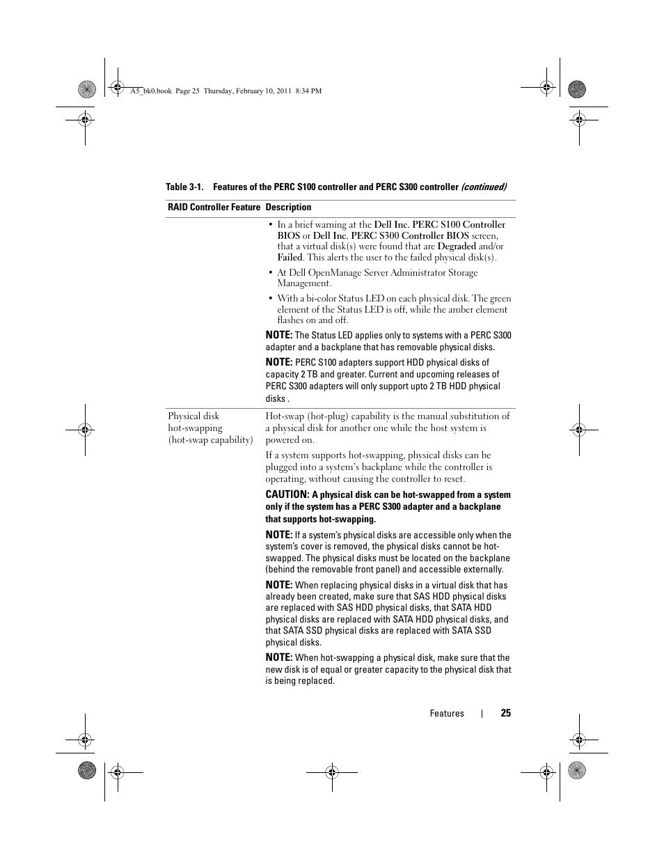 Dell PowerEdge RAID Controller S300 User Manual | Page 25 / 110