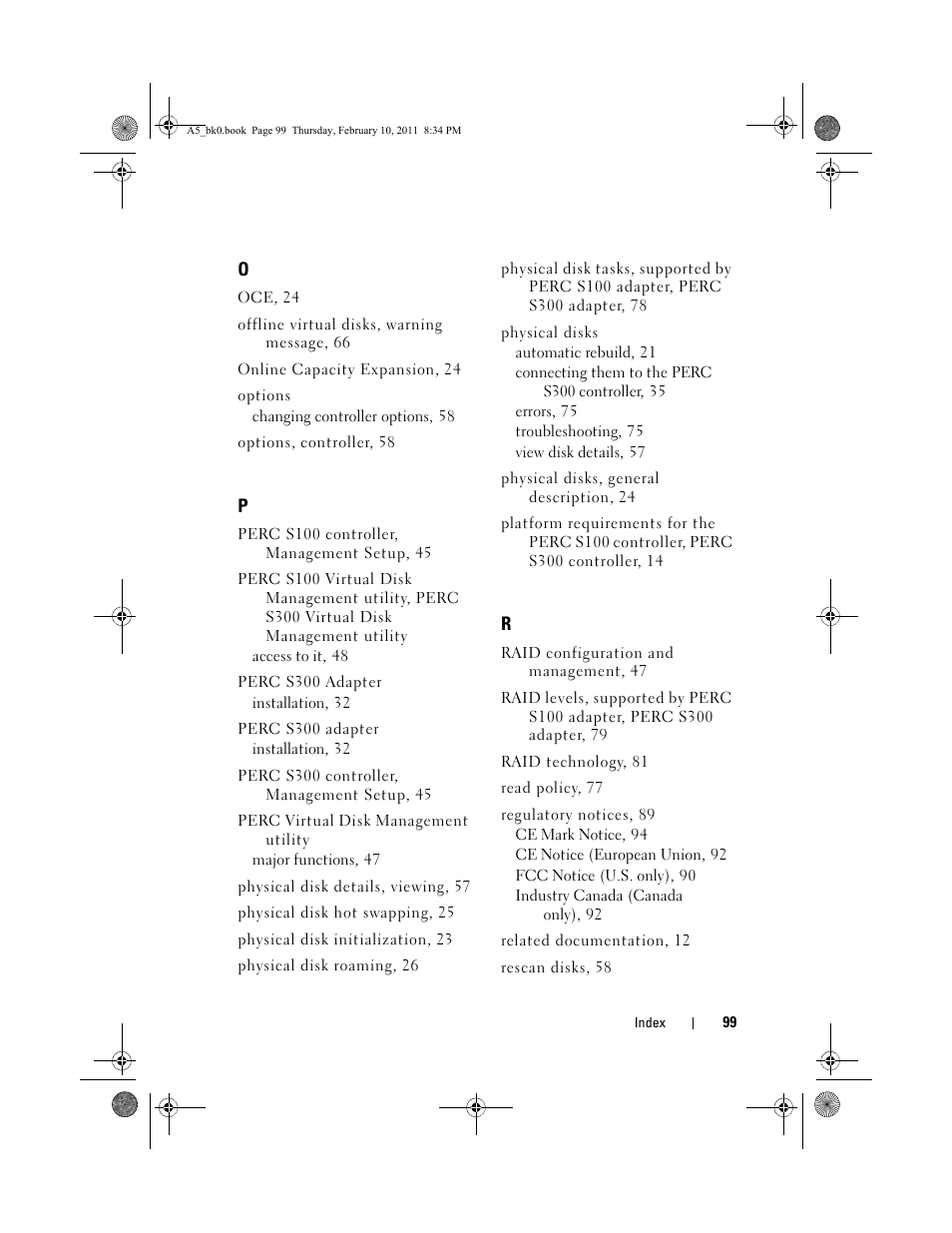 Dell PowerEdge RAID Controller S300 User Manual | Page 99 / 110