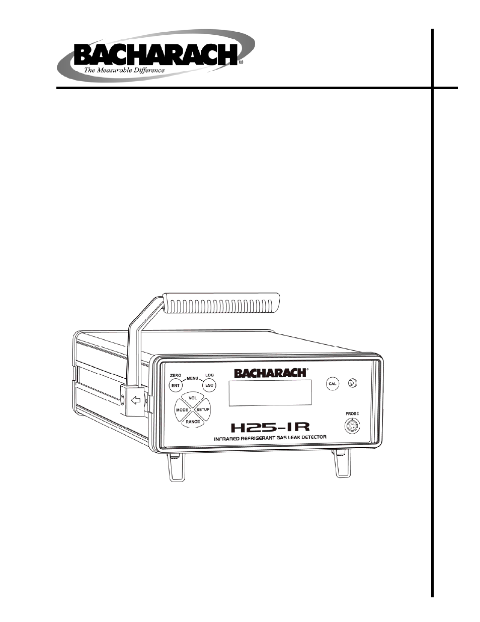 Bacharach H25-IR User Manual | 69 pages