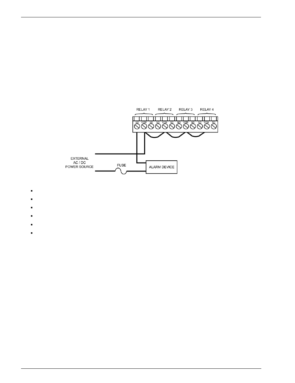 7 external relay connections | Bacharach H25-IR User Manual | Page 24 / 69