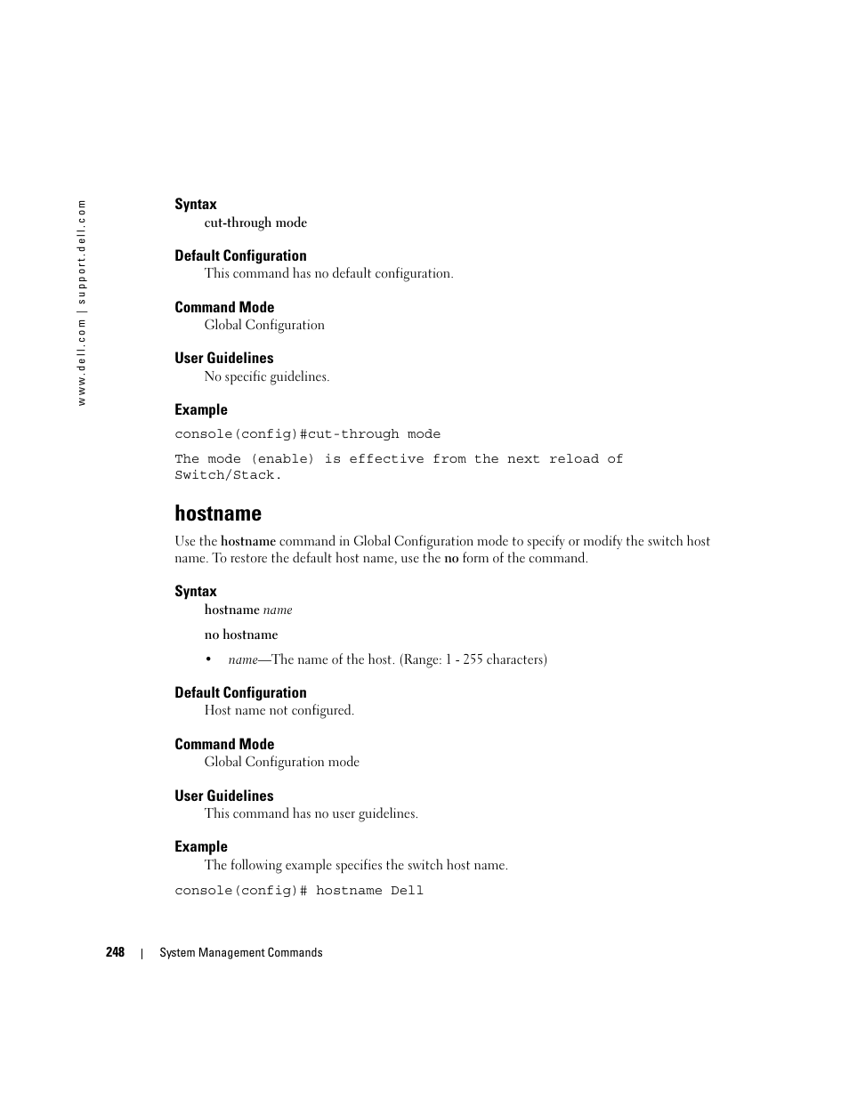 Hostname | Dell POWEREDGE M905 User Manual | Page 270 / 808