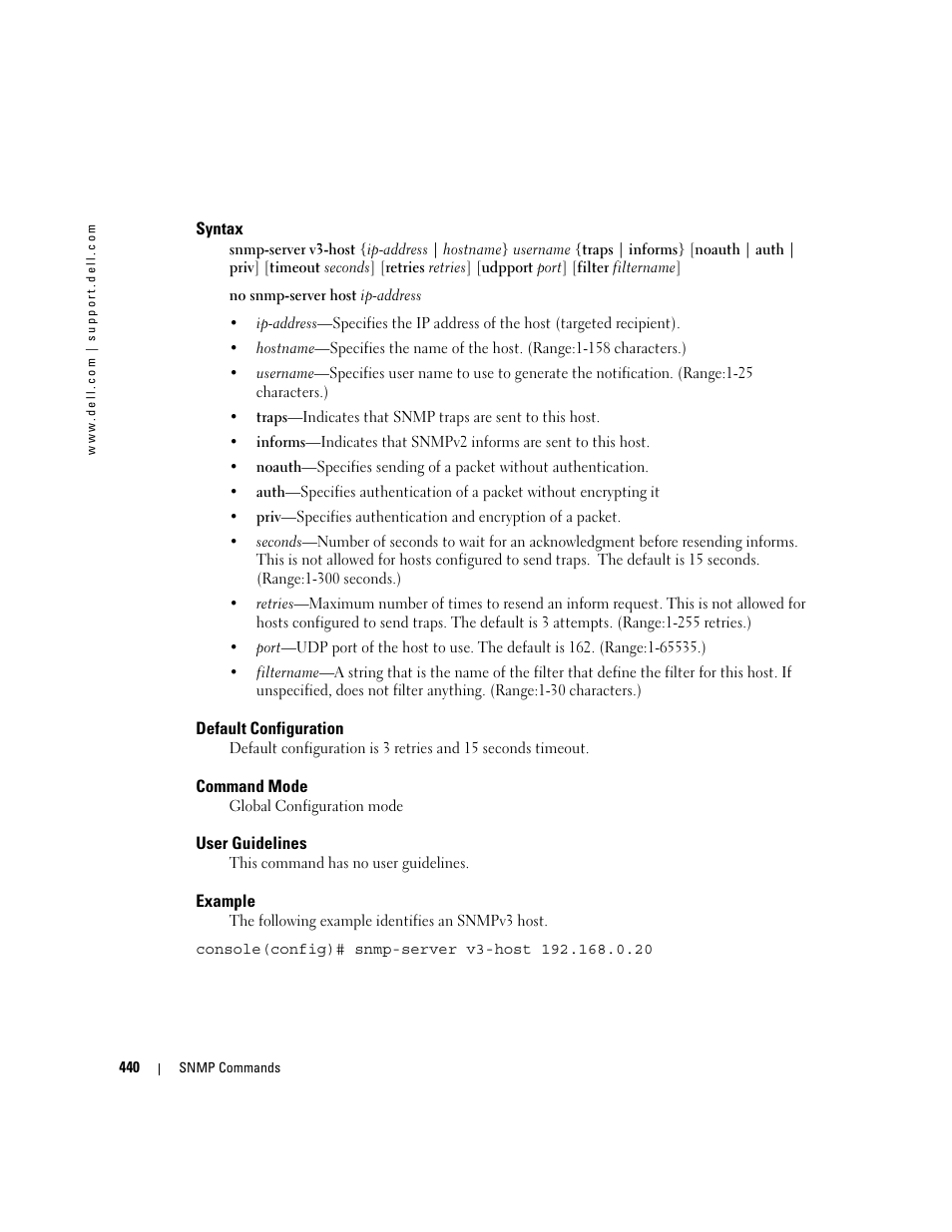 Dell POWEREDGE M905 User Manual | Page 448 / 808