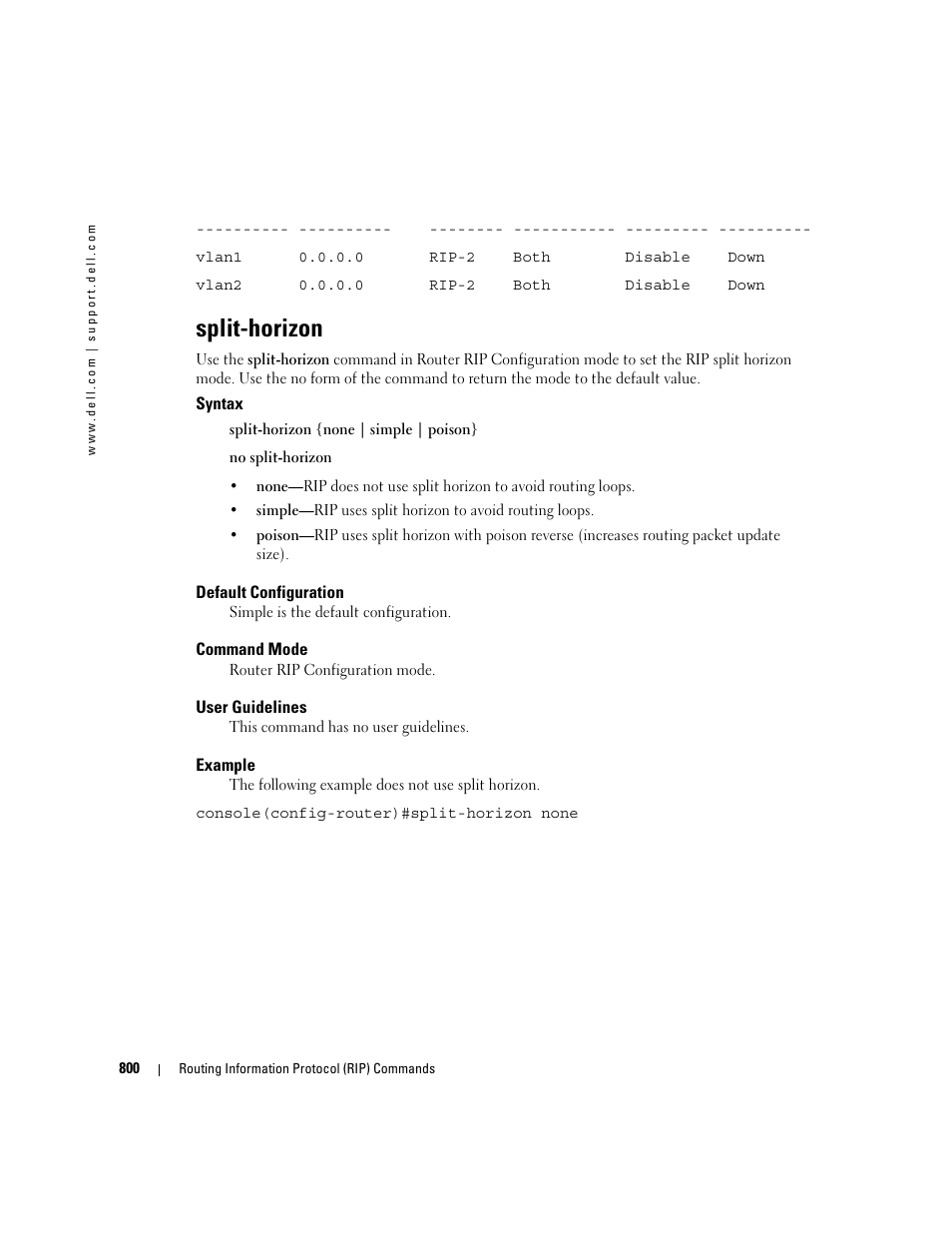 Split-horizon | Dell POWEREDGE M905 User Manual | Page 792 / 808