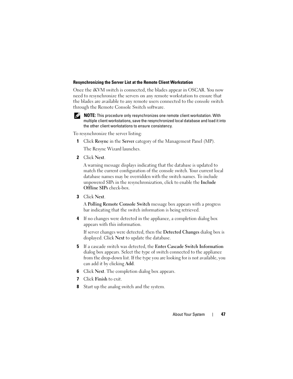 Dell POWEREDGE M915 User Manual | Page 47 / 368