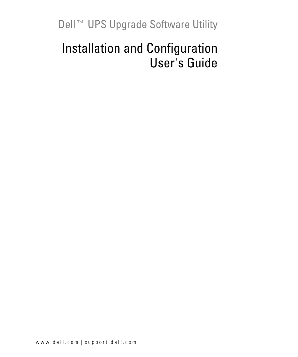 Dell UPS 3750R User Manual | 28 pages