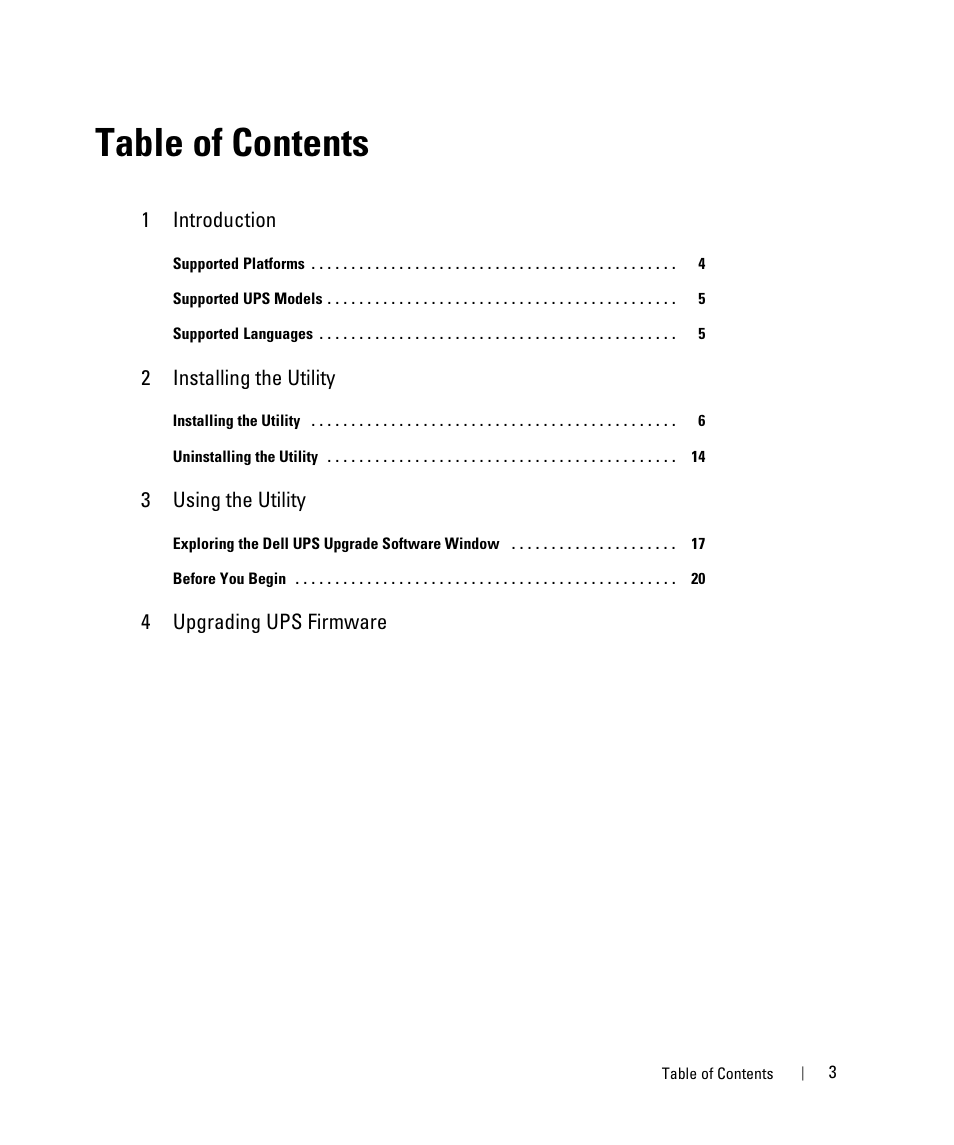 Dell UPS 3750R User Manual | Page 3 / 28