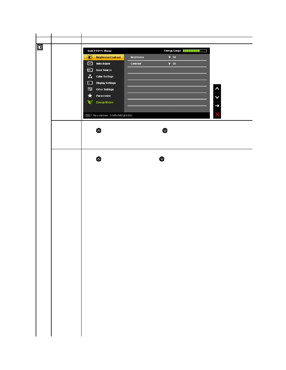 Dell P1911 Monitor User Manual | Page 18 / 38