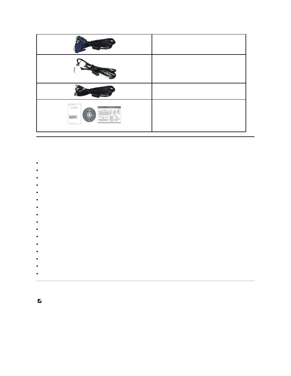 Product features, Identifying parts and controls, Front view | Dell P1911 Monitor User Manual | Page 3 / 38