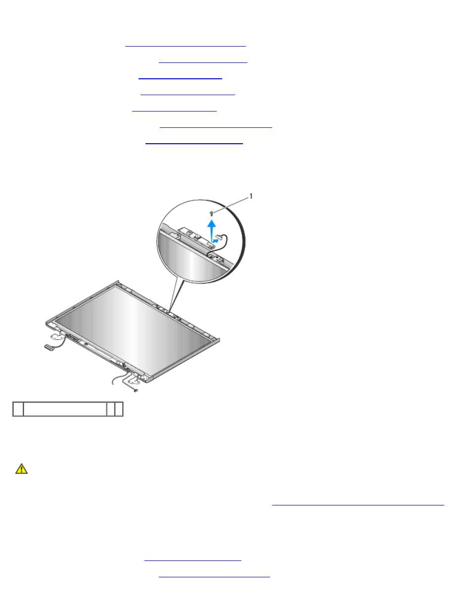 Replacing the camera and microphone assembly | Dell Vostro 2510 (Early 2009) User Manual | Page 47 / 72