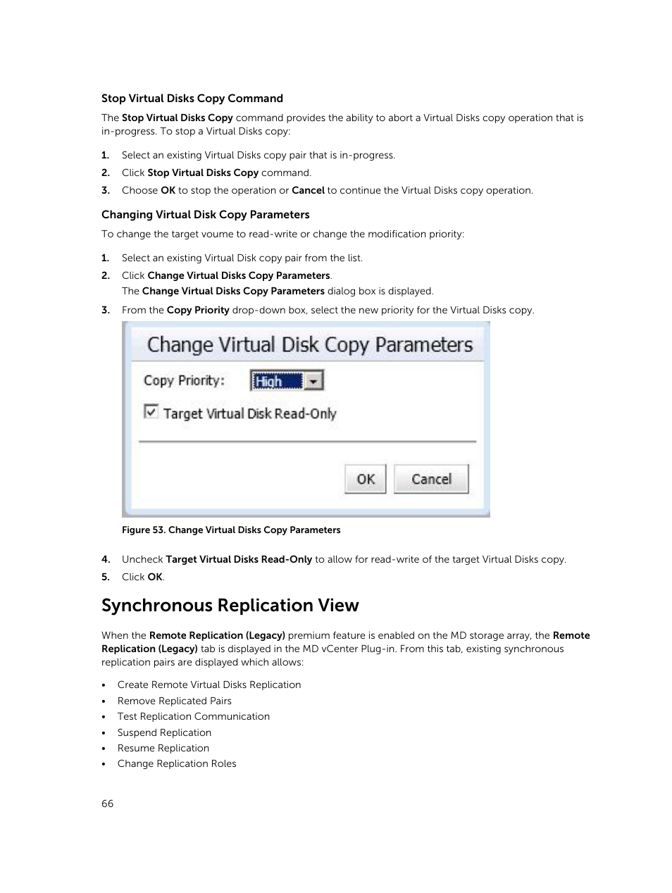 Synchronous replication view | Dell PowerVault MD3420 User Manual | Page 66 / 88