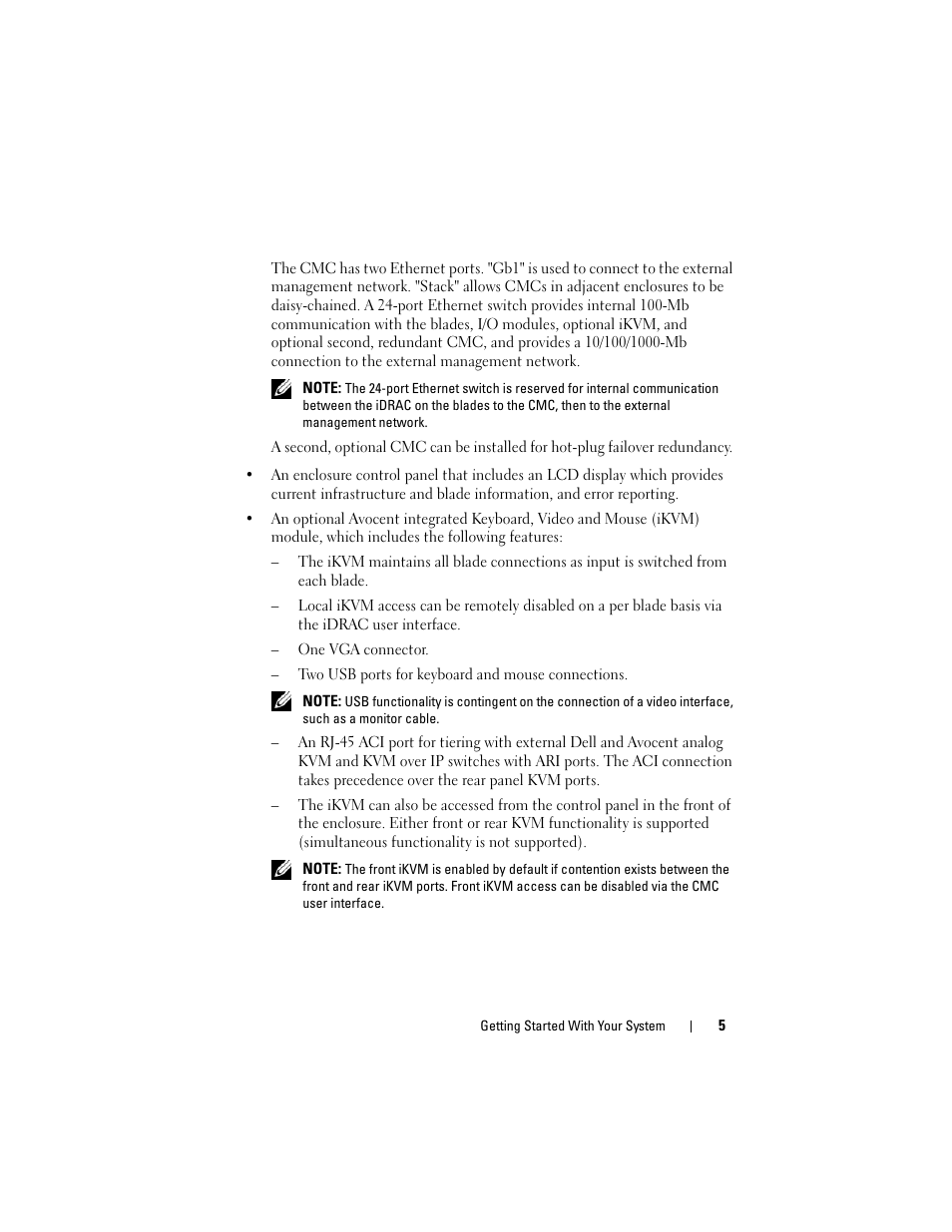 Dell POWEREDGE M905 User Manual | Page 7 / 86