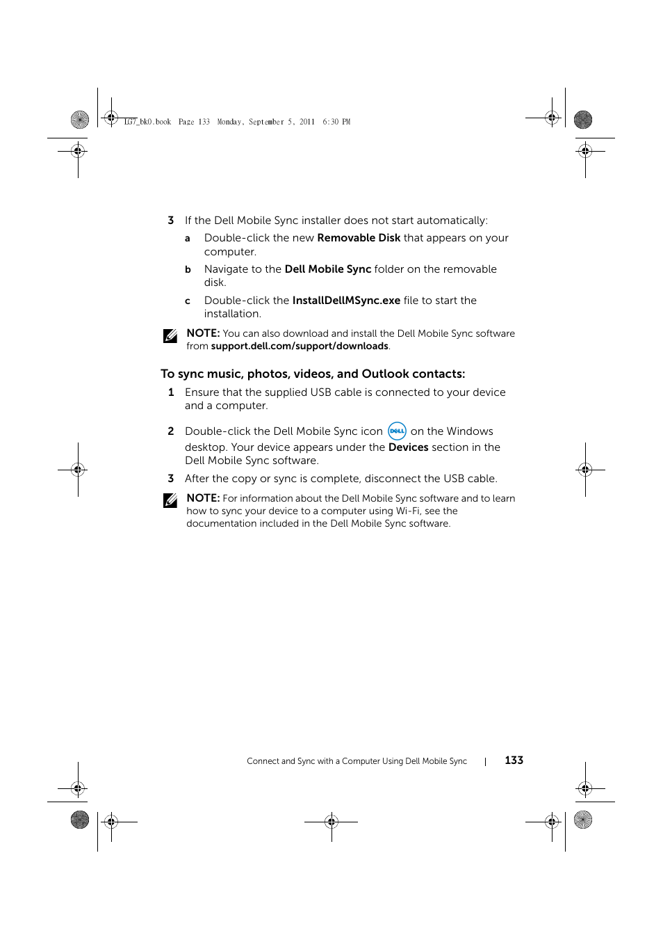 Dell Mobile Streak 7 Wifi Only User Manual | Page 133 / 142