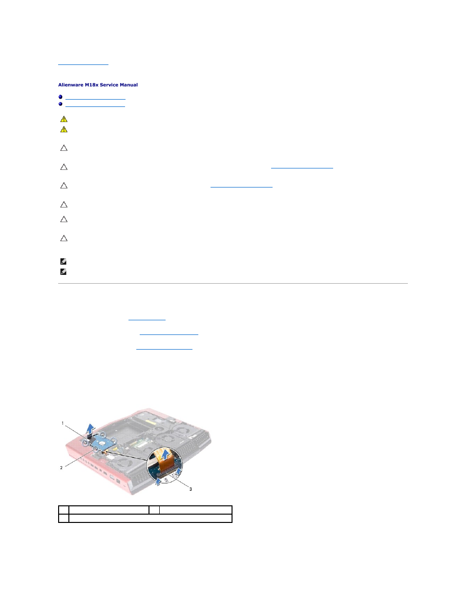 Hard drive(s), Removing the hard drive(s) | Dell Alienware M18x (Early 2011) User Manual | Page 24 / 64