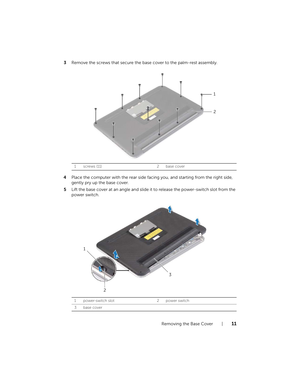 Dell XPS 12 (9Q33, Mid 2013) User Manual | Page 11 / 56