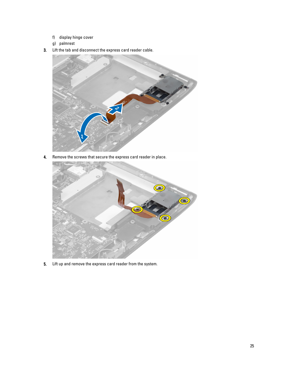 Dell Vostro 3560 (Early 2012) User Manual | Page 25 / 71