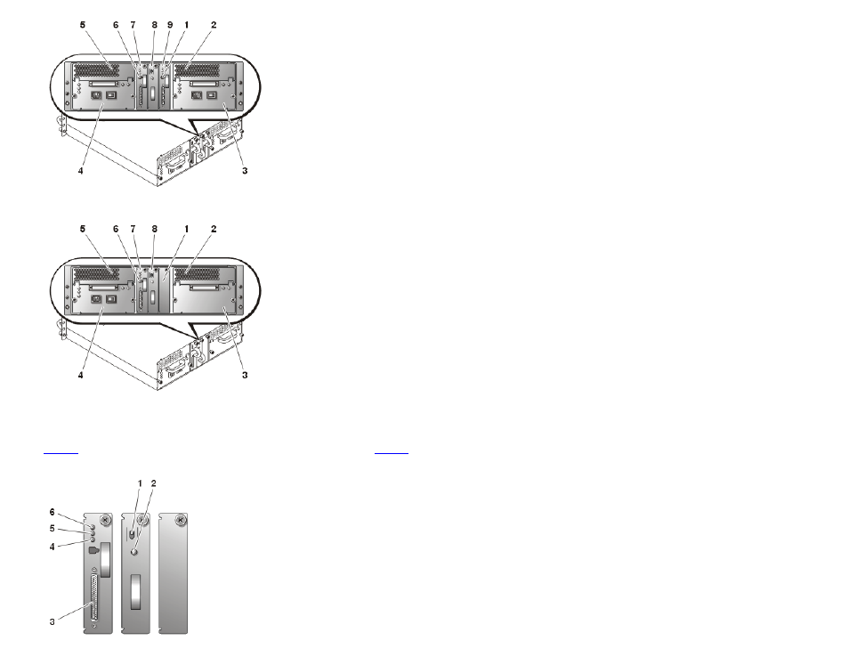 Figure 4, Figure 5, Back-panel modules | Dell PowerVault 220S (SCSI) User Manual | Page 6 / 32