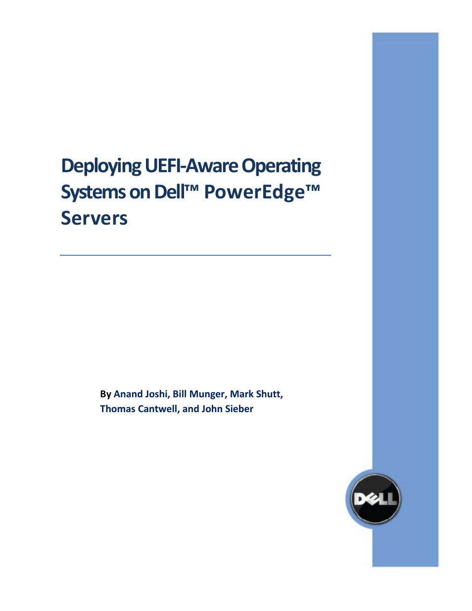 Dell POWEREDGE M1000E User Manual | 9 pages
