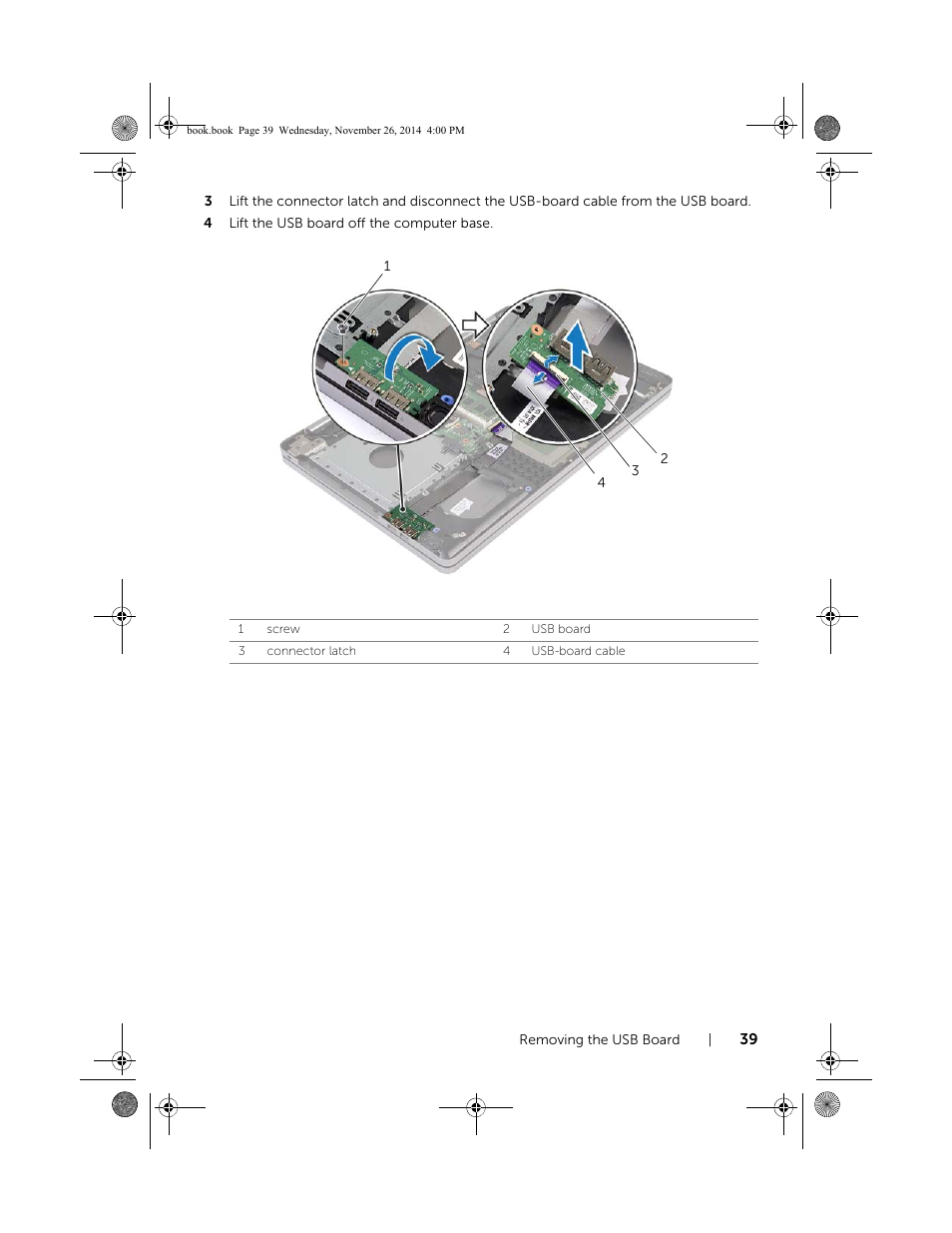 Dell Inspiron 17 (7746, Early 2015) User Manual | Page 39 / 61