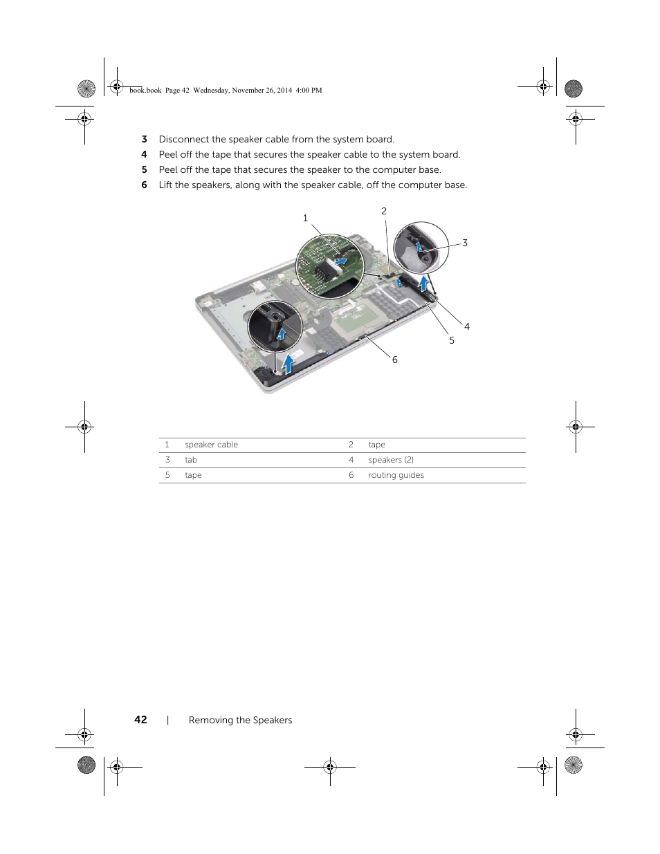 Dell Inspiron 17 (7746, Early 2015) User Manual | Page 42 / 61