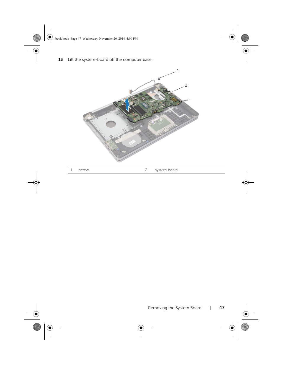 Dell Inspiron 17 (7746, Early 2015) User Manual | Page 47 / 61