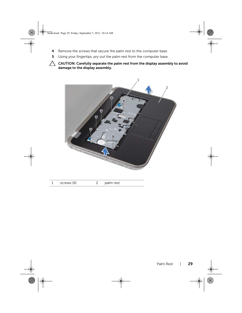 Dell Inspiron M521R (5525, Mid 2012) User Manual | Page 29 / 84