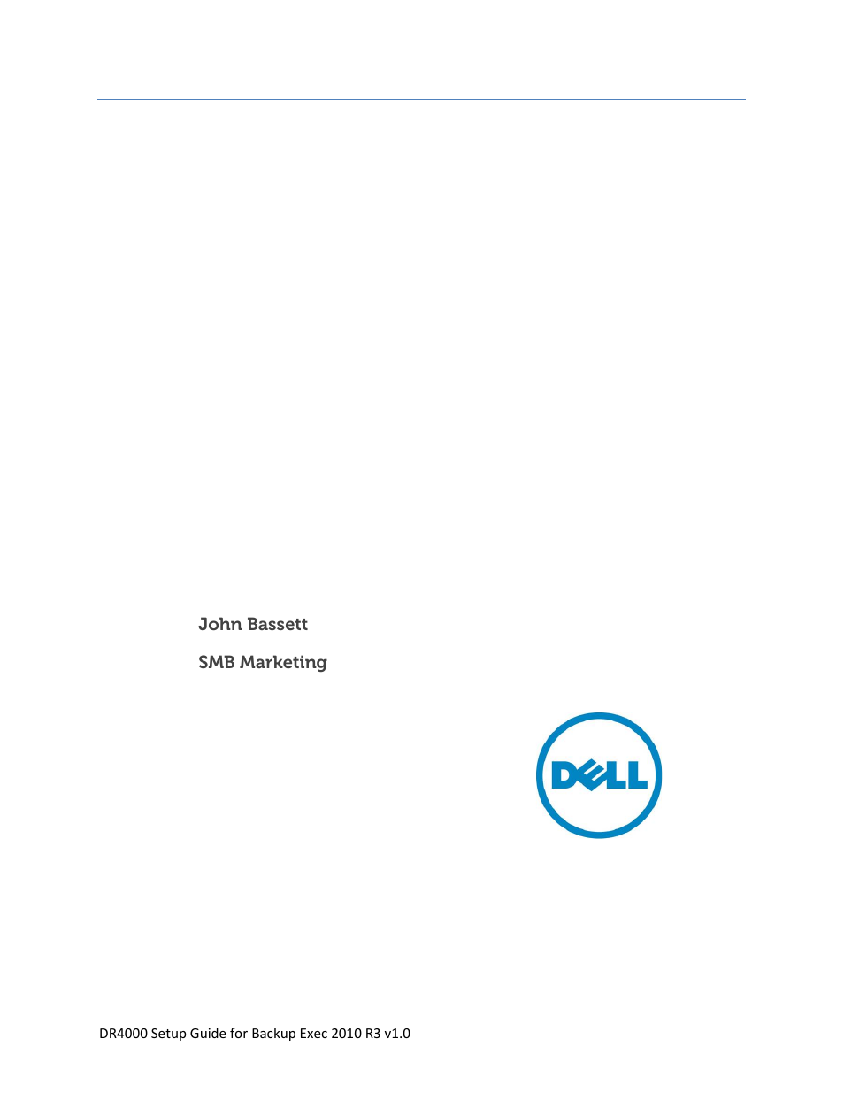 Dell DR4000 User Manual | 40 pages