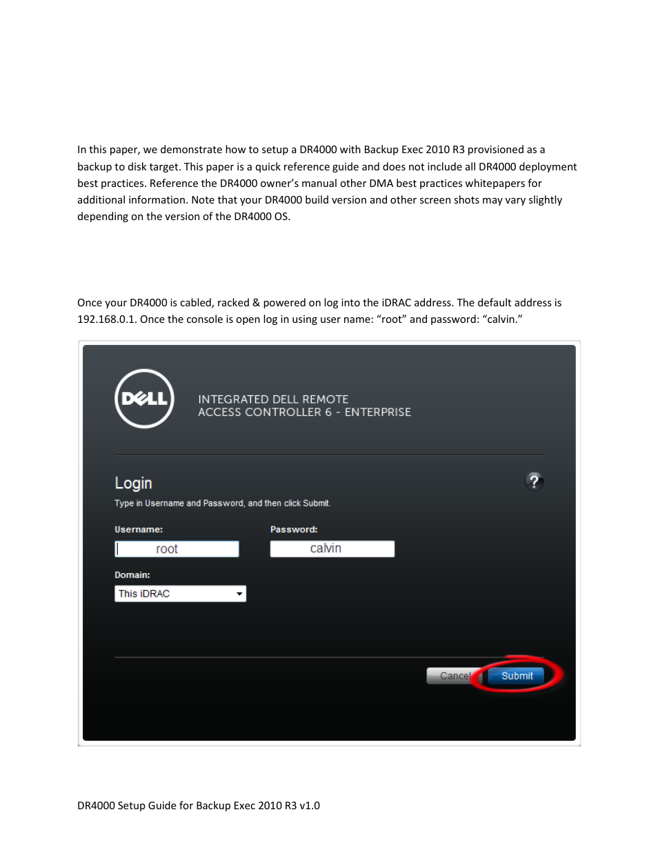 Executive summary, Getting started | Dell DR4000 User Manual | Page 3 / 40