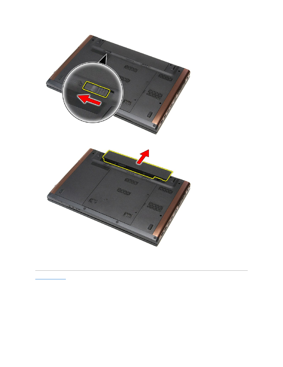 Replacing the battery | Dell Vostro 3700 (Early 2010) User Manual | Page 8 / 77