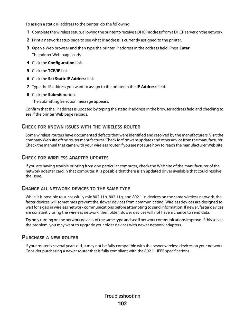 Dell V313w All In One Wireless Inkjet Printer User Manual | Page 102 / 107