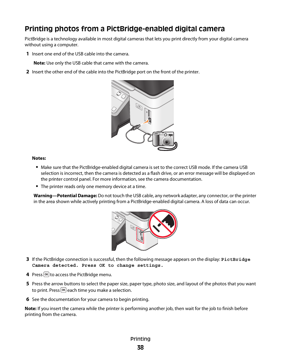 Dell V313w All In One Wireless Inkjet Printer User Manual | Page 38 / 107