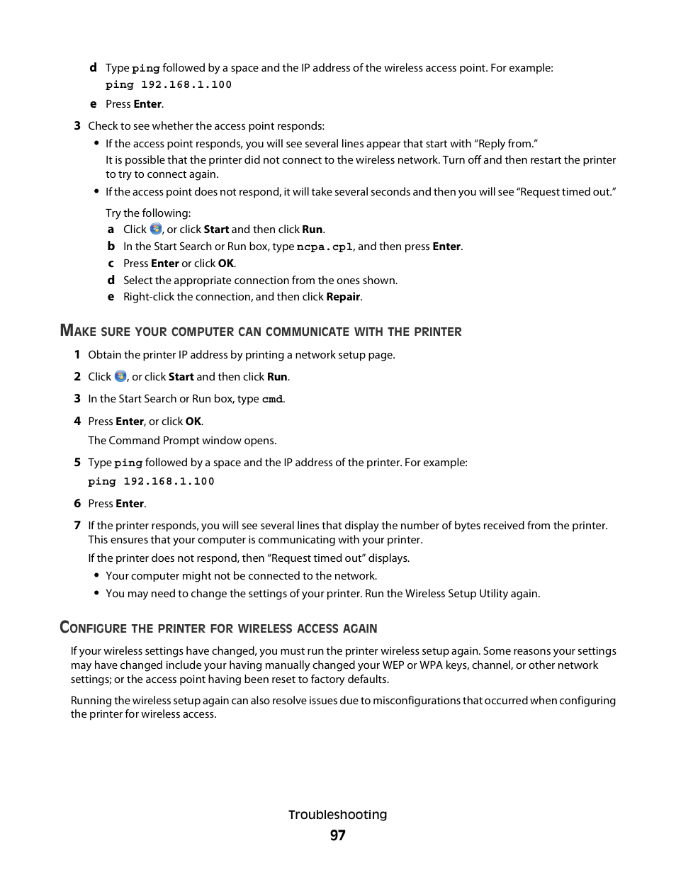 Dell V313w All In One Wireless Inkjet Printer User Manual | Page 97 / 107