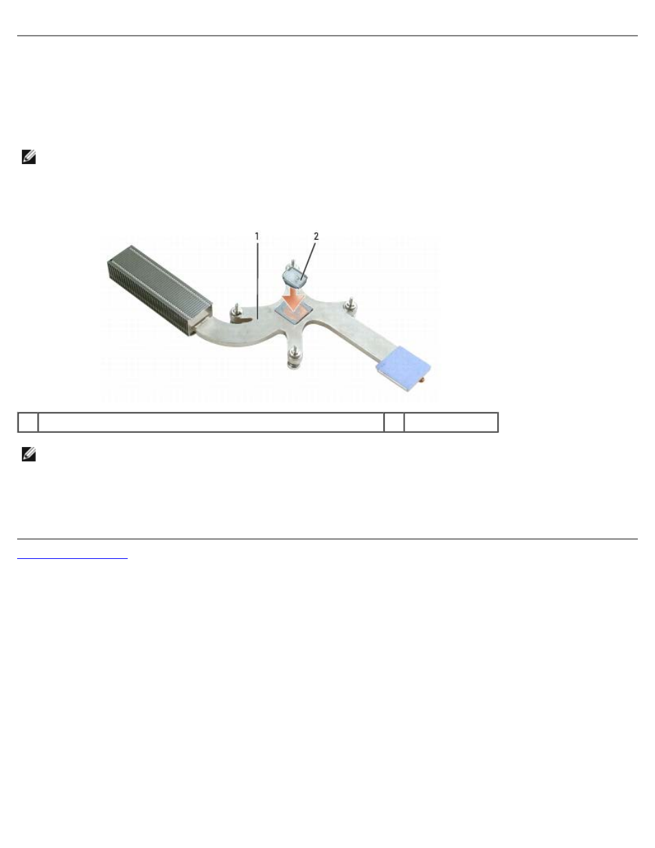 Replacing the processor thermal-cooling assembly | Dell XPS M1710 (MXG061, Early 2006) User Manual | Page 11 / 64