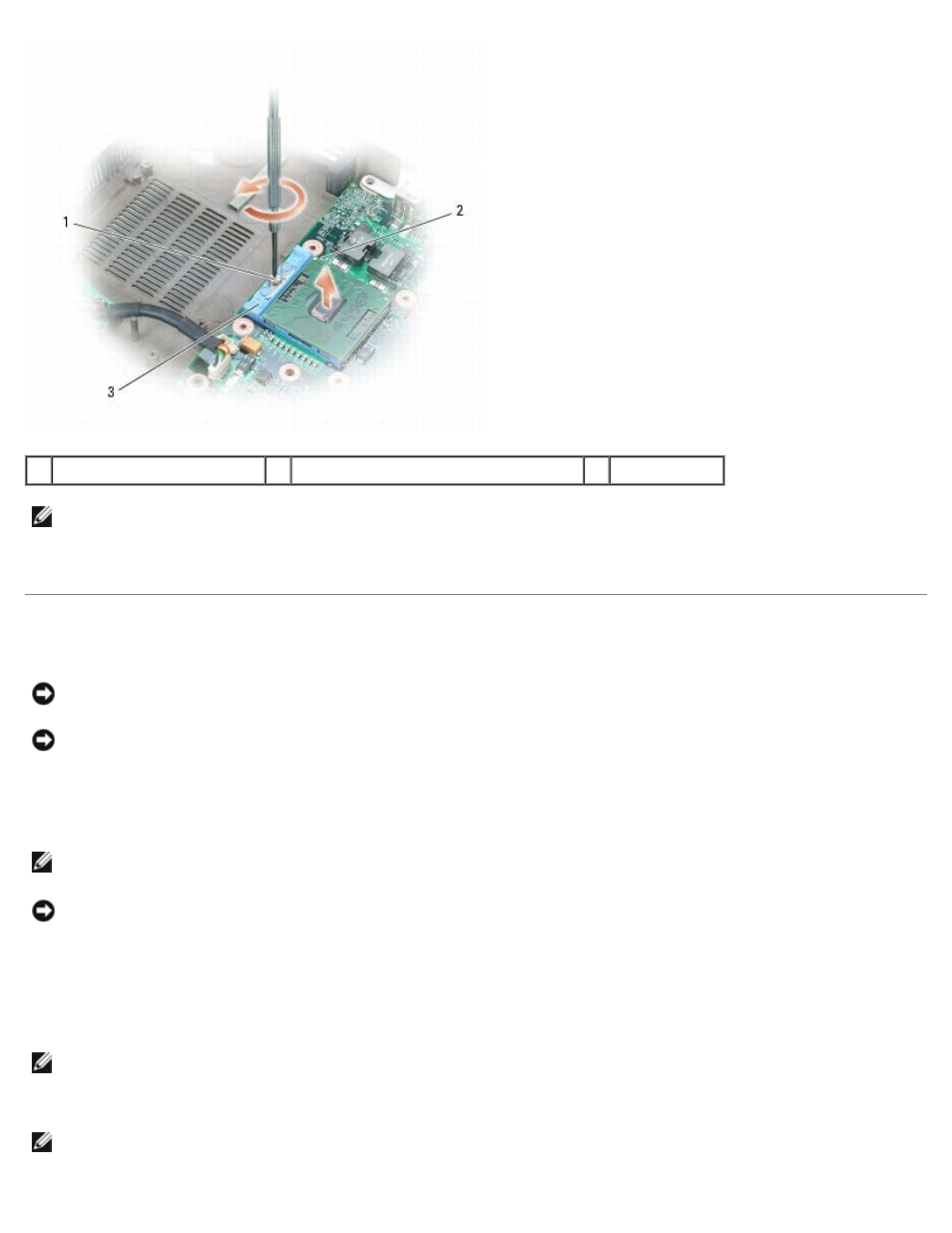 Replacing the processor module | Dell XPS M1710 (MXG061, Early 2006) User Manual | Page 16 / 64