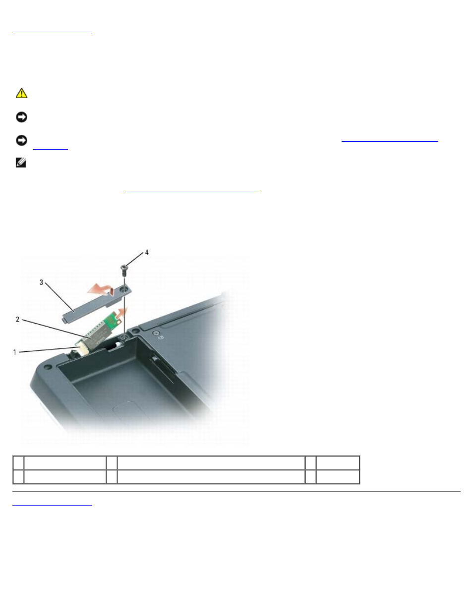 Internal card with bluetooth® wireless technology | Dell XPS M1710 (MXG061, Early 2006) User Manual | Page 28 / 64