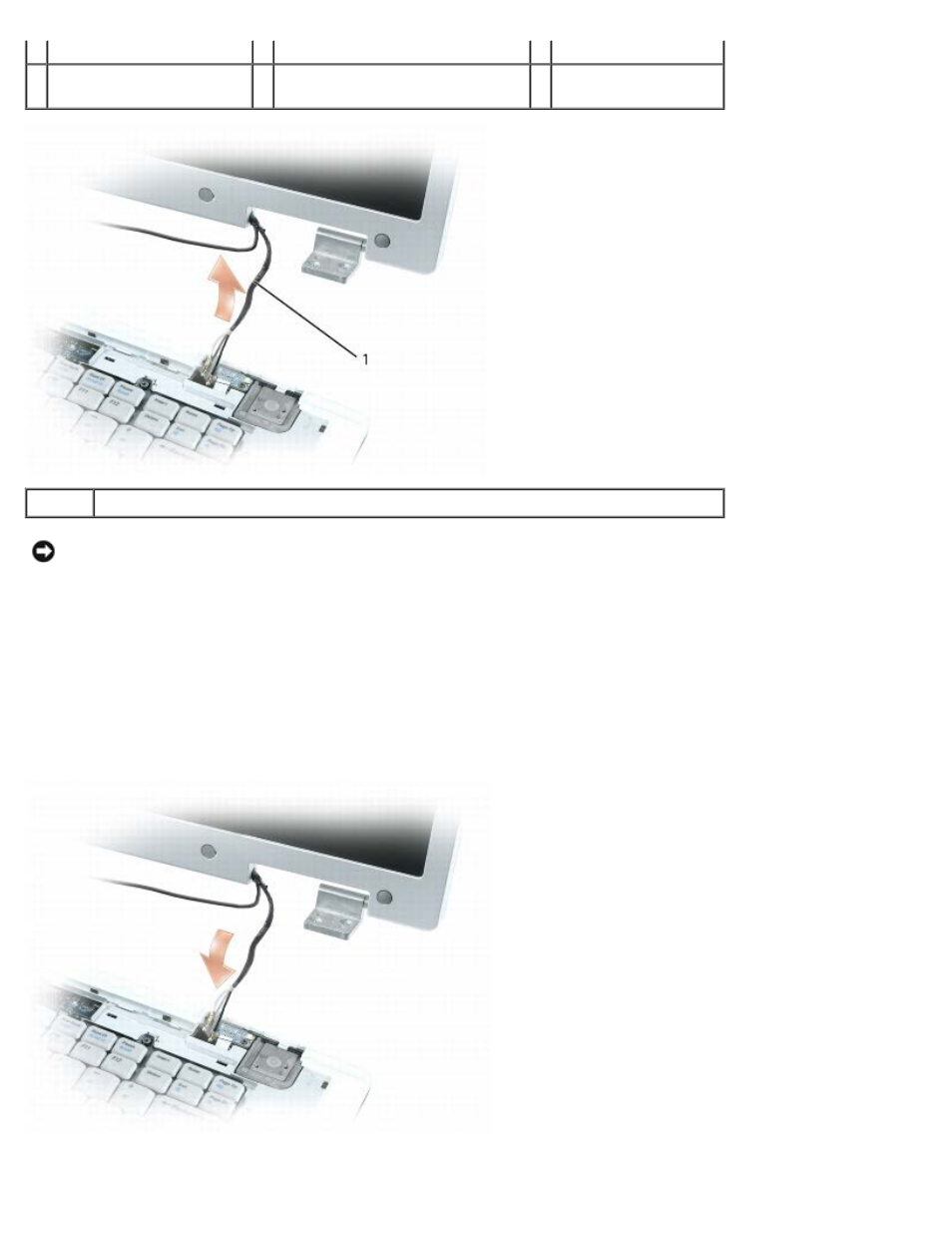 Replacing the display assembly | Dell XPS M1710 (MXG061, Early 2006) User Manual | Page 44 / 64