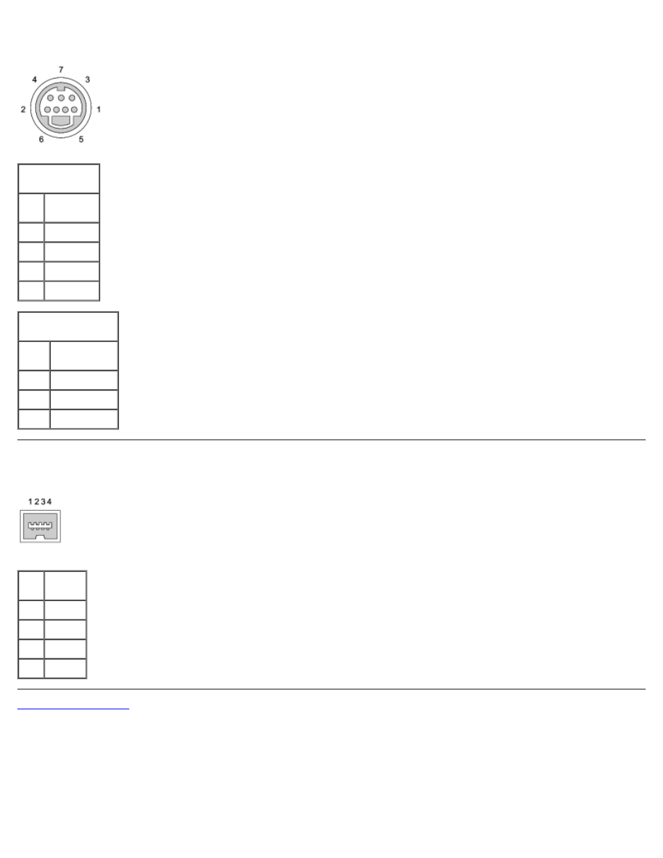 S-video tv-out connector, Ieee 1394 connector | Dell XPS M1710 (MXG061, Early 2006) User Manual | Page 62 / 64