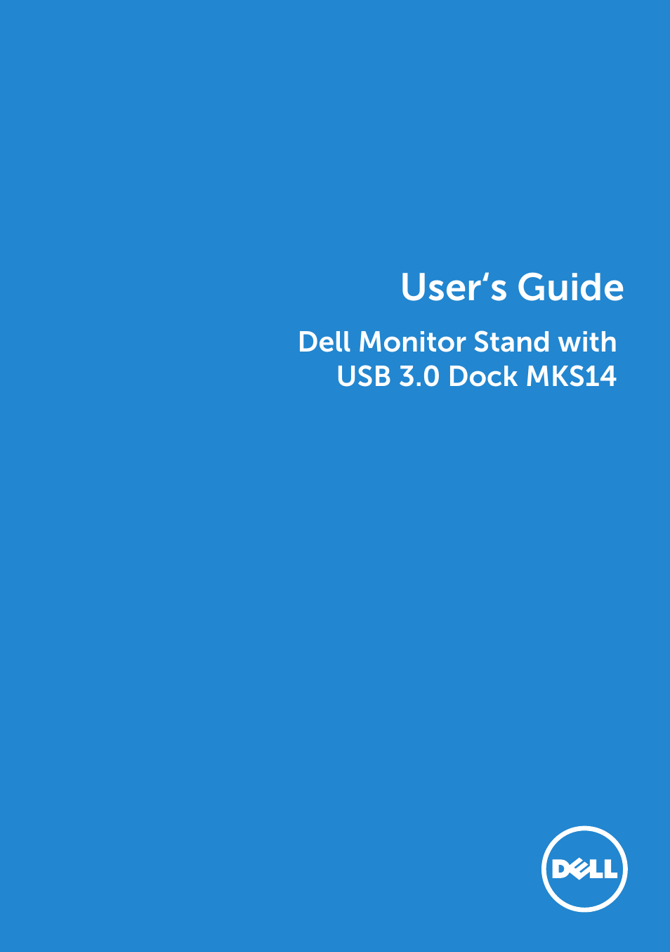 Dell Monitor Stand MKS14 User Manual | 22 pages