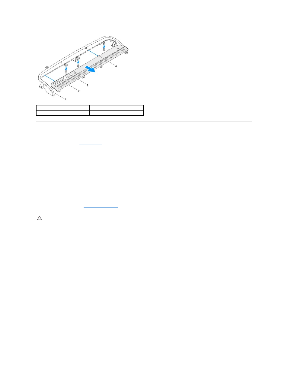 Replacing the front stand | Dell Inspiron One 2205 (Mid 2010) User Manual | Page 24 / 74