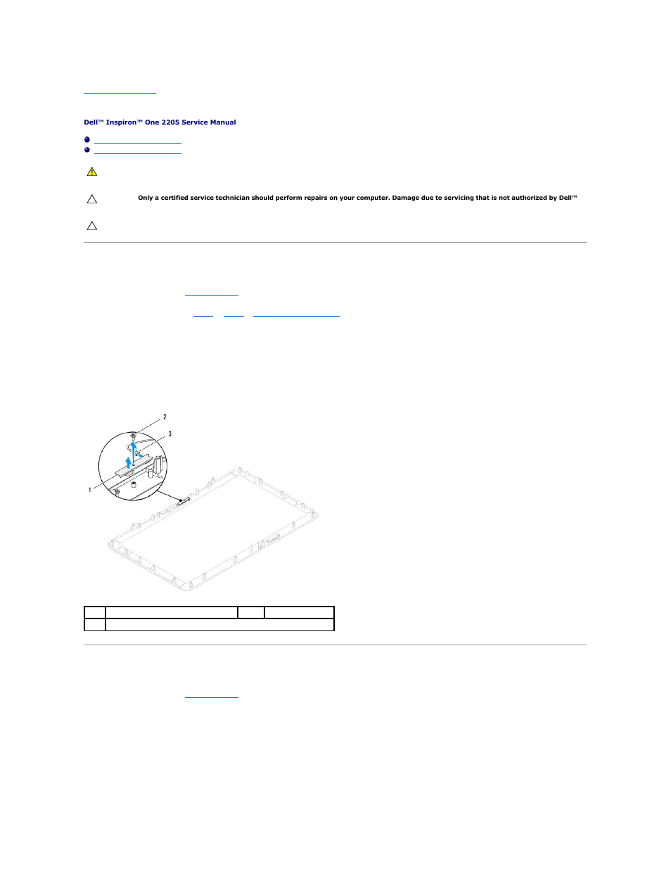 Infrared card (optional), Removing the infrared card, Replacing the infrared card | Dell Inspiron One 2205 (Mid 2010) User Manual | Page 35 / 74