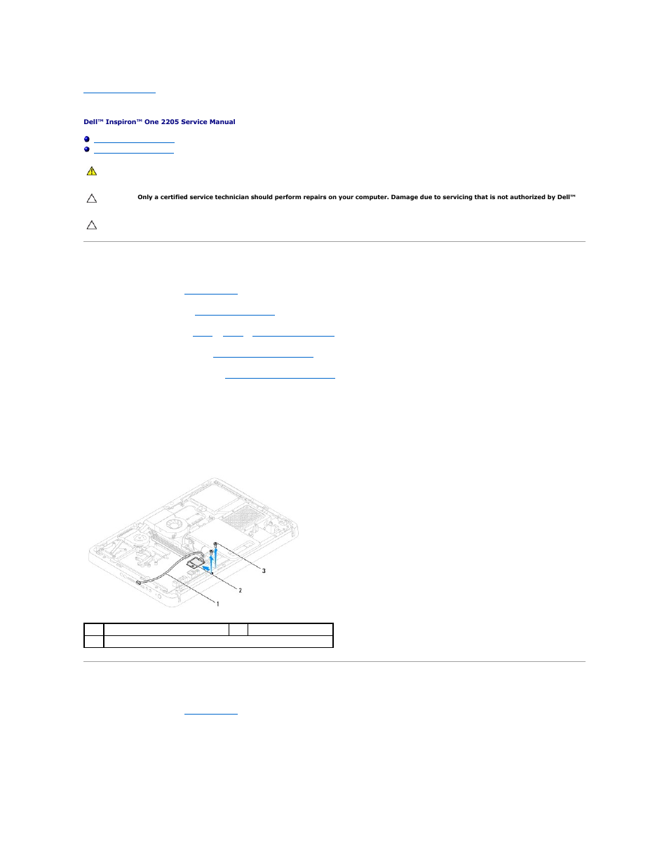 B-cas card (optional), Removing the b-cas card, Replacing the b-cas card | Dell Inspiron One 2205 (Mid 2010) User Manual | Page 4 / 74