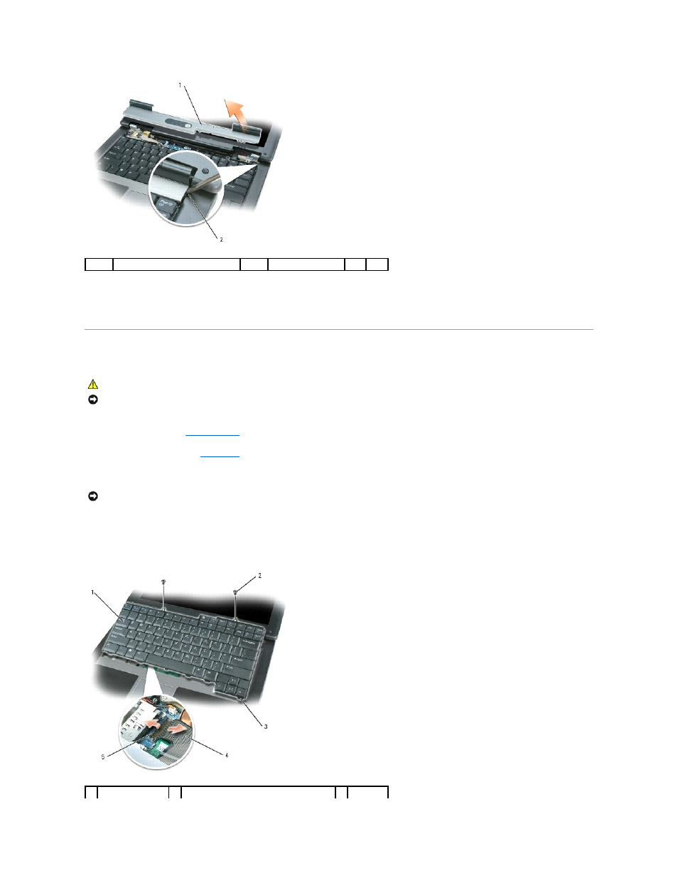 Keyboard | Dell Latitude D520 User Manual | Page 60 / 99