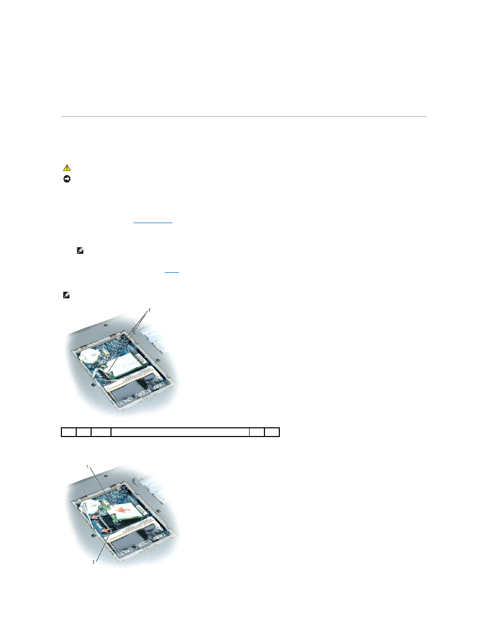 Wireless cards, Wireless local area network (wlan) cards | Dell Latitude D520 User Manual | Page 63 / 99