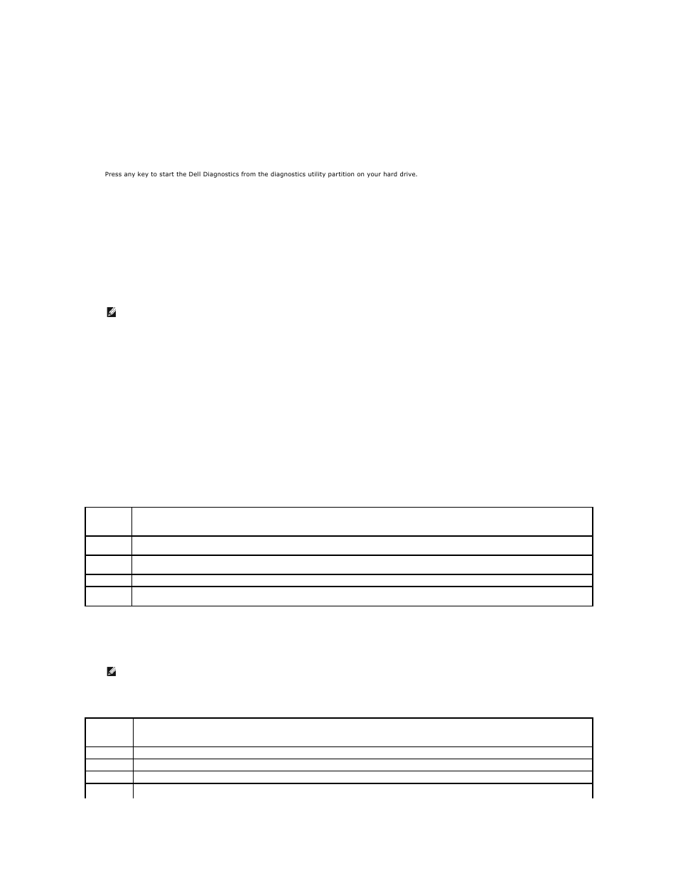 Dell diagnostics main menu | Dell Latitude D520 User Manual | Page 85 / 99