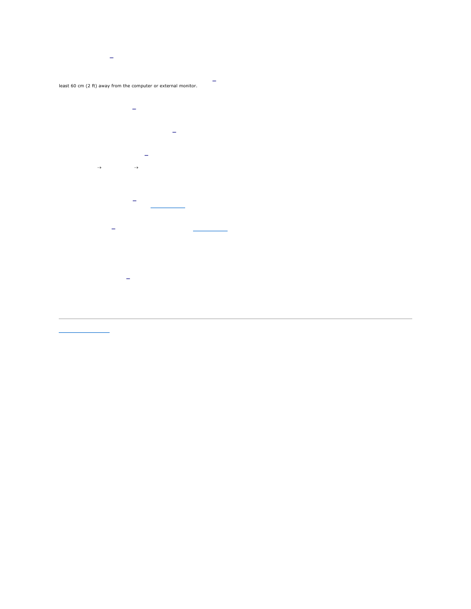 If only part of the display is readable | Dell Latitude D520 User Manual | Page 99 / 99