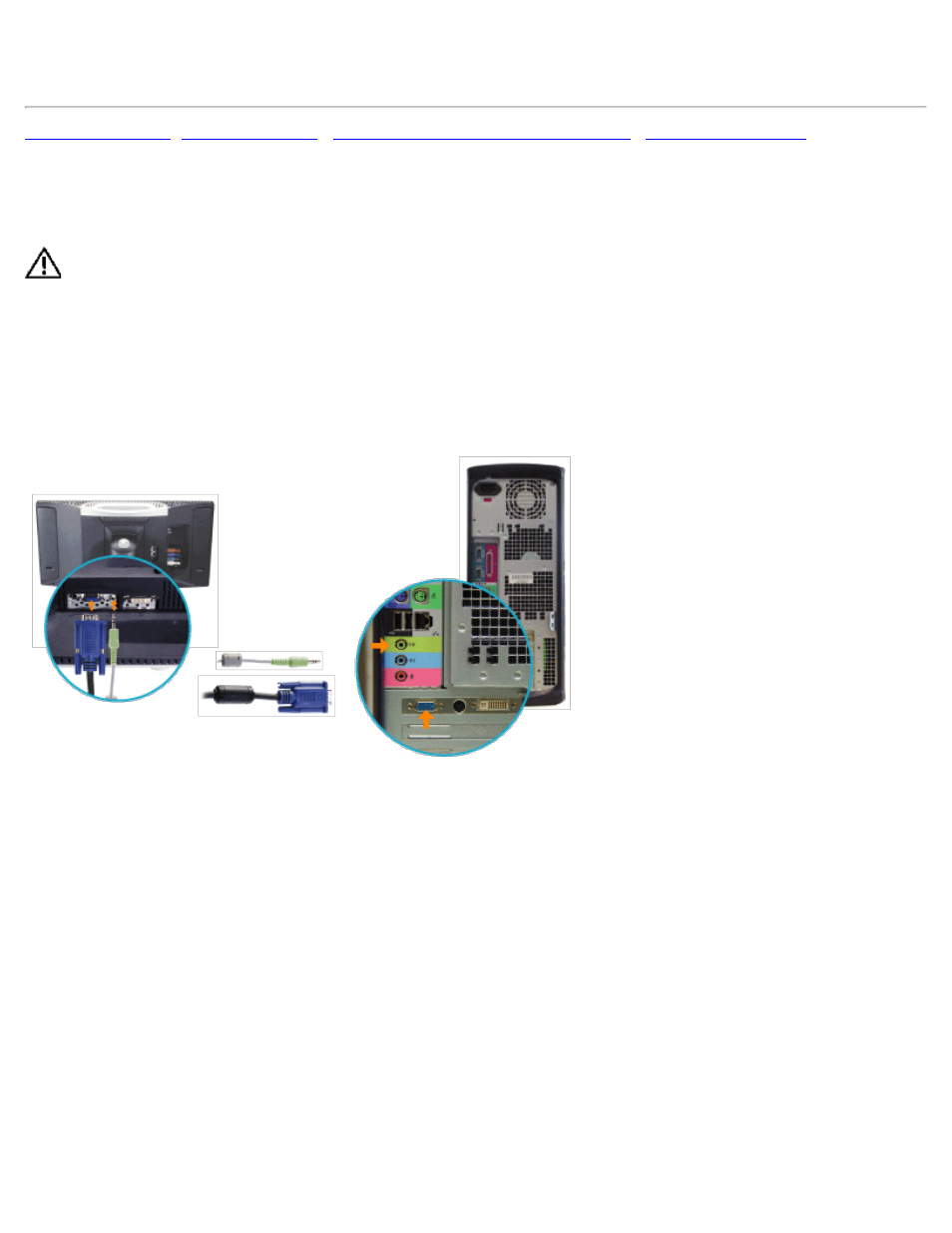 Connection to your lcd tv, Connecting your pc | Dell LCD TV W1700 User Manual | Page 50 / 75