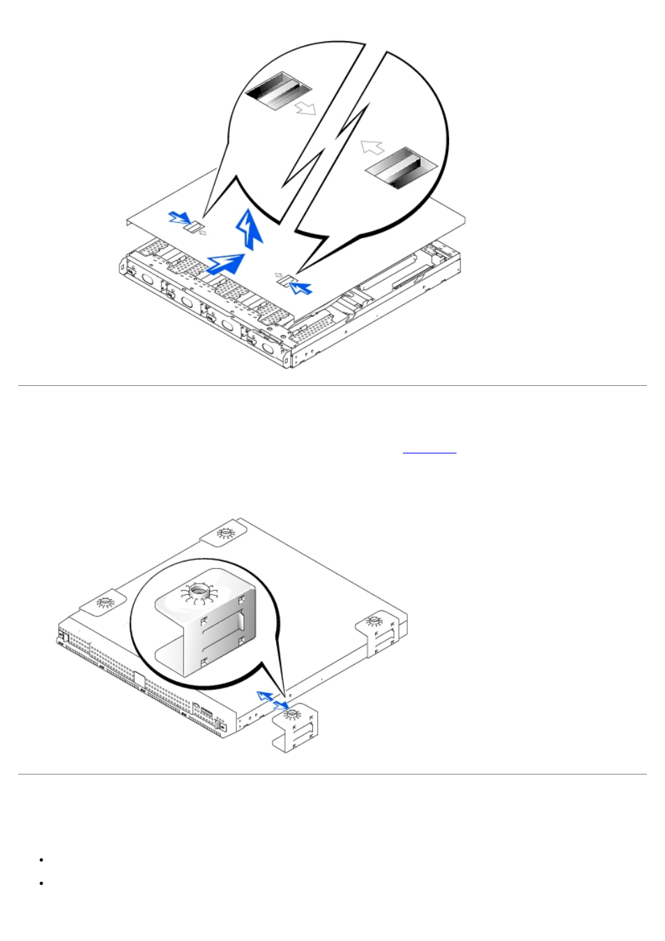 Support brackets, System features | Dell PowerVault 715N (Rackmount NAS Appliance) User Manual | Page 6 / 30