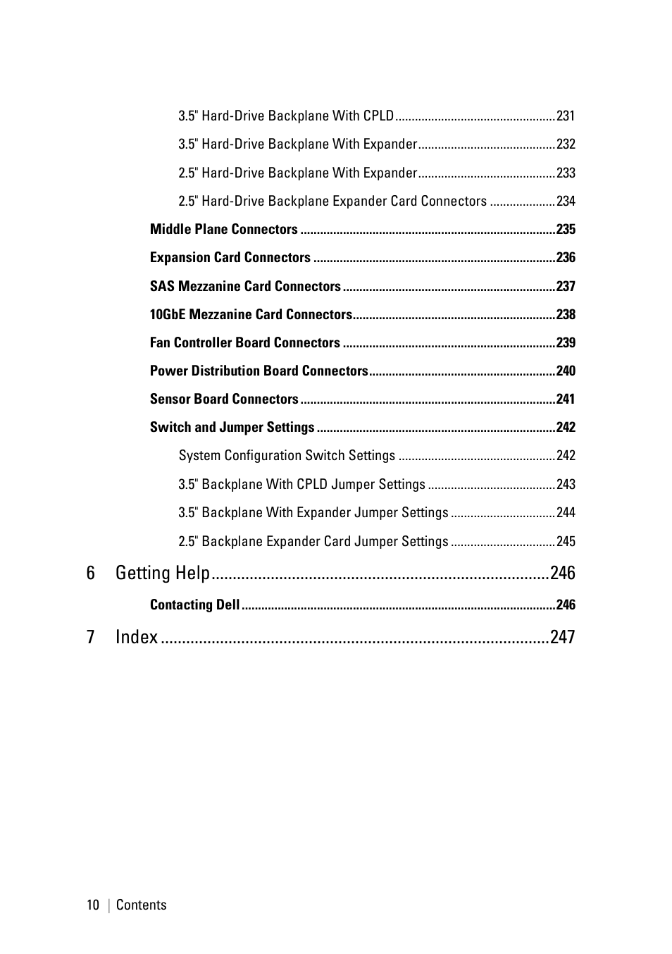Dell PowerEdge C6145 User Manual | Page 10 / 250