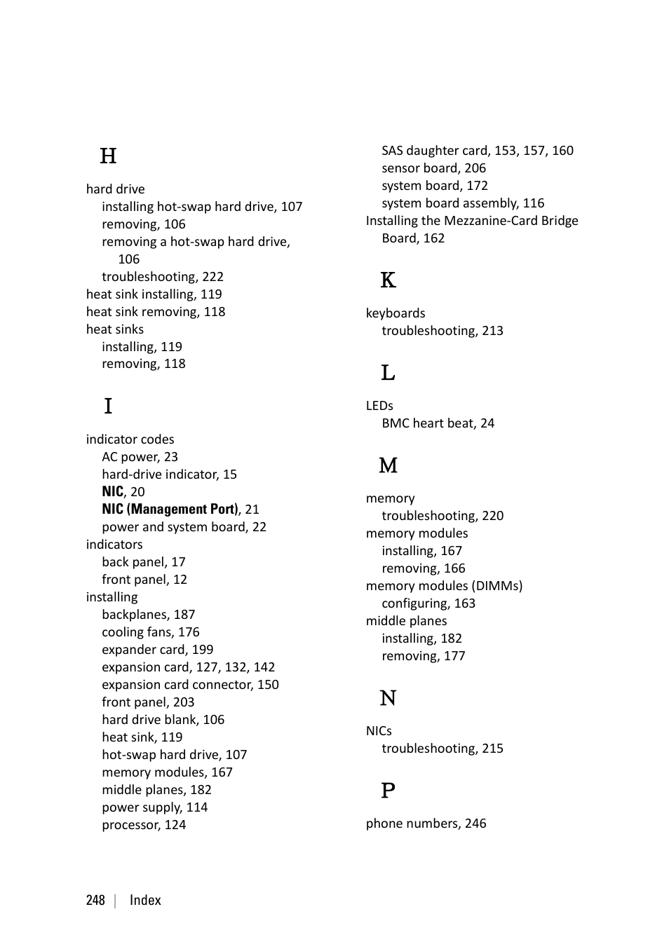 Dell PowerEdge C6145 User Manual | Page 248 / 250