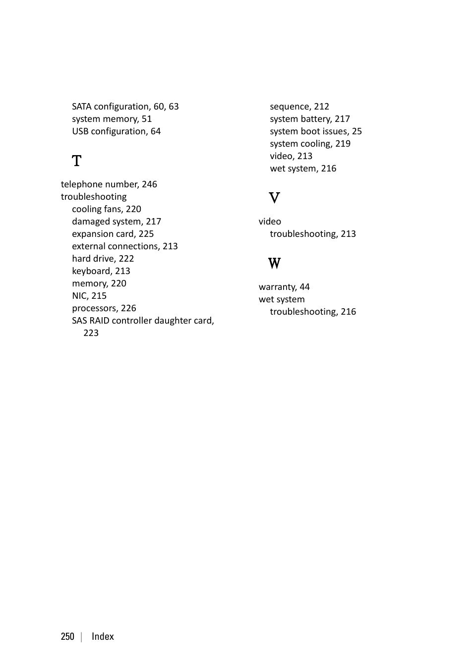 Dell PowerEdge C6145 User Manual | Page 250 / 250